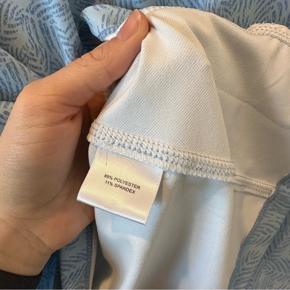 Women's Peter Millar Perth Printed Palm Quarter Zip Pull Over Large Golf Jacket - Picture 5 of 10